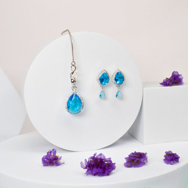 Pear Shaped Pendant Set