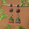 Round Traditional Indian Jhumka Earrings