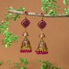 Rhombus Traditional Indian Jhumka Earrings