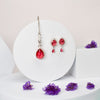 Pear Shaped Pendant Set