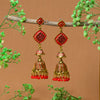 Rhombus Traditional Indian Jhumka Earrings