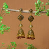 Rhombus Traditional Indian Jhumka Earrings