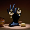 Chand Bali Pearl Earrings