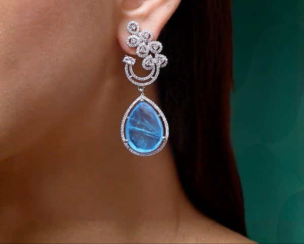 Doublet Teardrop Earring